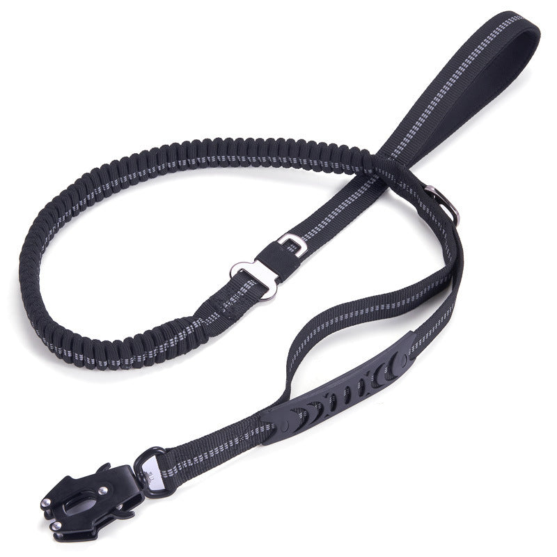 Laisse Tactique Élastique pour Chien