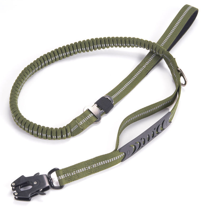 Laisse Tactique Élastique pour Chien