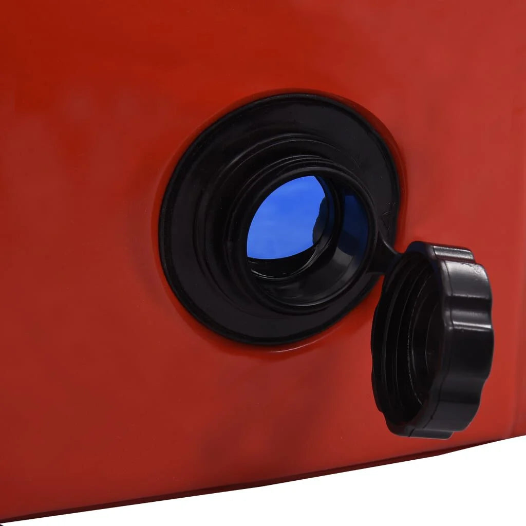 Piscine Pliable pour Chien Rouge 120x30 cm