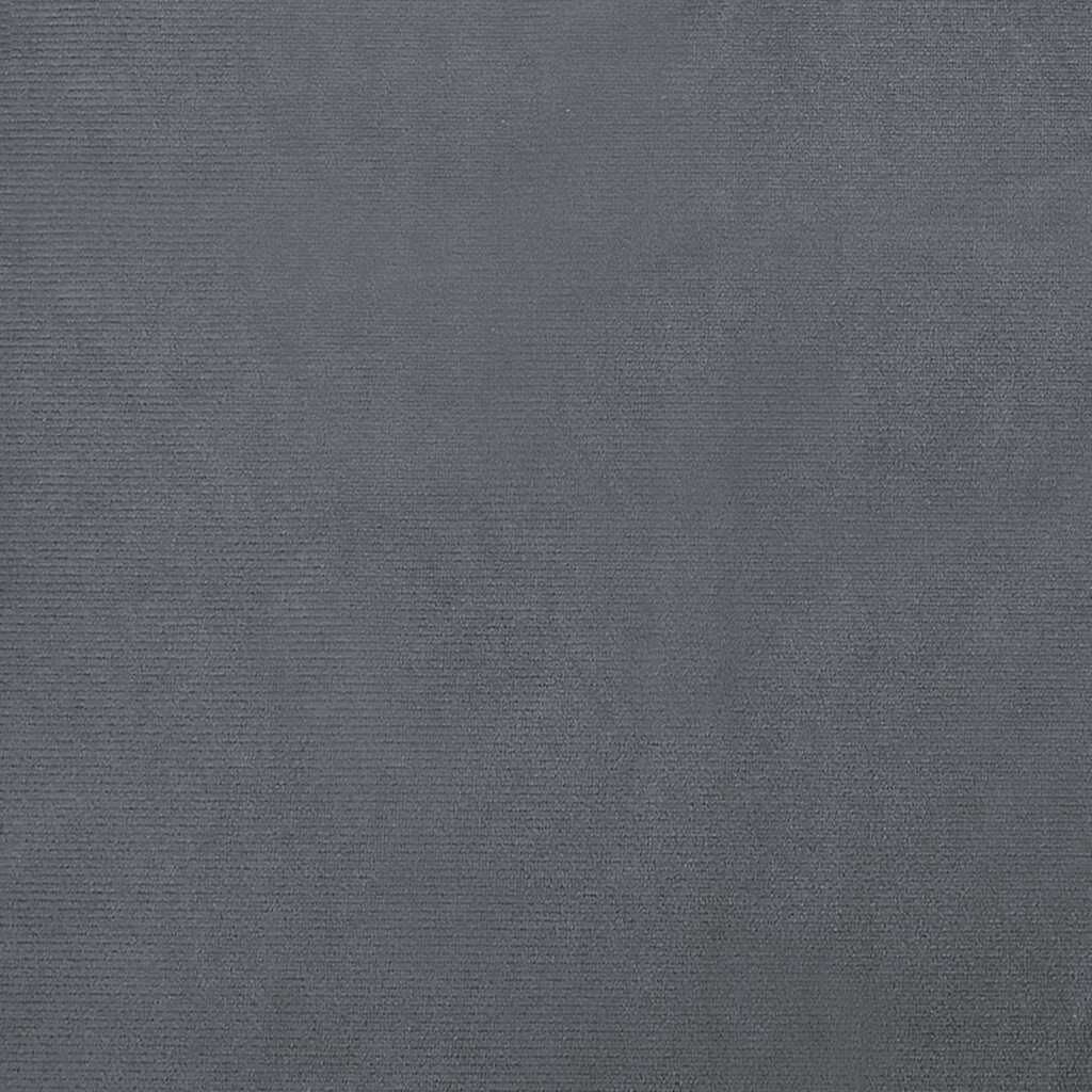 Lit pour Chien Velours Gris Foncé