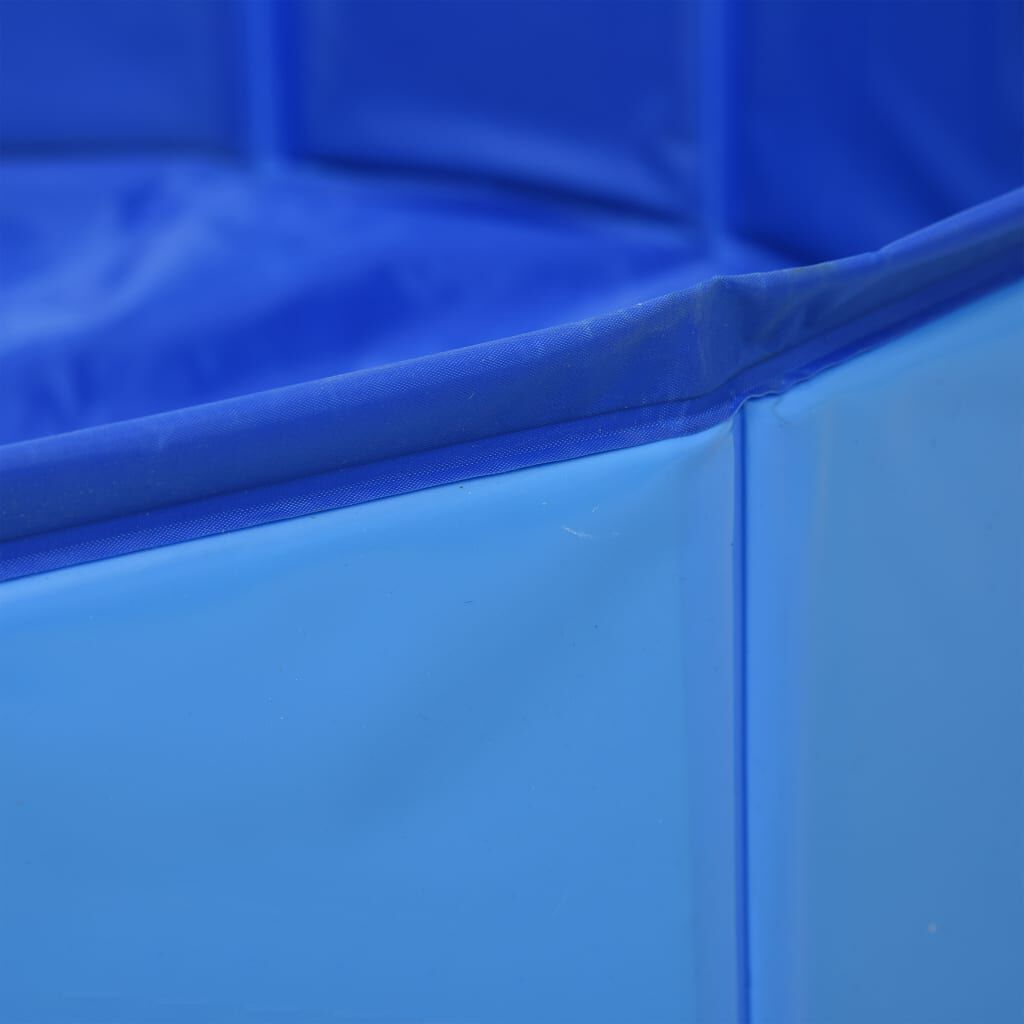 Piscine Pliable pour Chien Bleu 120x30cm