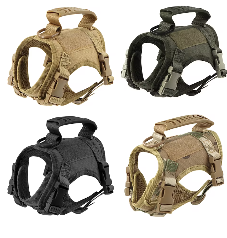 Harnais Tactique pour Petit Chien – Confort et Sécurité